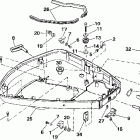 E90TSLEUA Нижний кожух двигателя