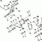 E50TTLEUR Shift & throttle linkage