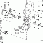 E65RSLZ2 Коленчатый вал & Поршень