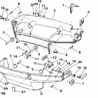E40JREUR Нижний кожух двигателя