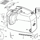 E225STLEUD Engine cover - evinrude - 200tx, 200cx, 225