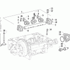 700 Diesel Rocker arm, valves, and oil switch assemblies