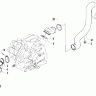 700 TRV Корпус и патрубки охлаждения
