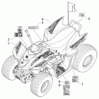 DVX 50 Наклейки