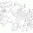 Prowler Rear body panel and cargo box assembly