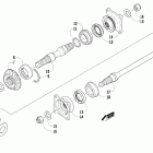 366 Вторичный привод в сборе