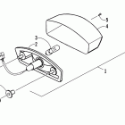 90 Utility Задний фонарь