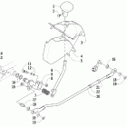 700 H1 EFI Рычаг переключения