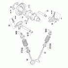 700 H1 EFI Распредвал и клапана