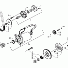 DVX 90 Revised Starter motor and oil pump assemblies