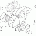 700 EFI Revised Крышки сцепления ,ремня и магнето