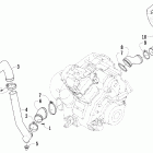 500 Auto Revised Корпус и патрубки охлаждения