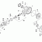 Prowler XTX Задний привод редуктор