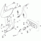 DVX 400 Headlight and taillight assemblies