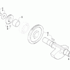 700 H1 EFI Балансирный вал