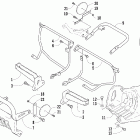 DVX 400 Footrest assembly