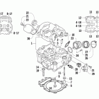 Prowler XTX Головка цилиндров
