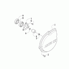 700 H1 EFI Outer magneto cover assembly