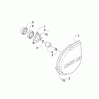 Prowler XTX Outer magneto cover assembly