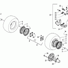 DVX 90 Revised Rear wheel and brake assemblies