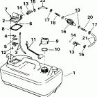 BE8RCH Fuel tank - 3 gallon