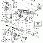 J90SLEDR Gearcase - 20 in. models