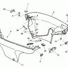 J8FREDC Нижний кожух двигателя