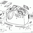 SJ200SLEDM Engine cover - evinrude - 200stl, 225stl