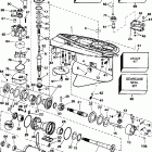 E130TLEDM Gearcase - 130cx counter rotation