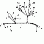 E10FRELEDR Motor cable - te models
