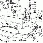 SJ65RSYM Нижний кожух двигателя