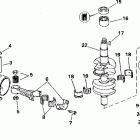 E25RWLEDC Коленчатый вал & Поршень