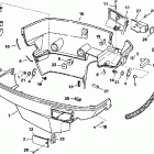 SJ150WTPXB Нижний кожух двигателя