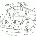 E130TLEDM Нижний кожух двигателя