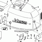 HJ88MSLEDC Капот - Johnson