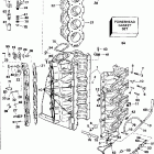 BJ250CXEDA Цилиндр & Картер