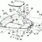 HJ88MSLEDC Нижний кожух двигателя