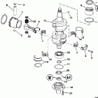 J55RSLW Коленчатый вал & Поршень