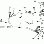 E28ESLEDR Motor cable assembly