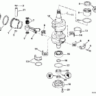 E40JREDC Коленчатый вал & Поршень