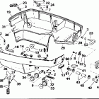 BJ250CXEDA Нижний кожух двигателя