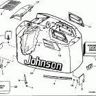 SJ200SLEDM Engine cover - johnson - 200stl, 225stl