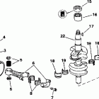 E28ESLEDR Коленчатый вал & Поршень