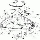 E112TSLEDR Нижний кожух двигателя