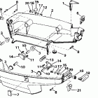 SJ40RSLZ Нижний кожух двигателя