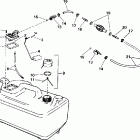 E40JREDC Fuel tank - 6 gallon p / n 175303