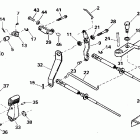 J8FREDC Shift & throttle linkage