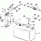 SJ125RWYV Топливный бак