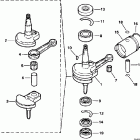 SJ2REDE Колен. вал и поршень
