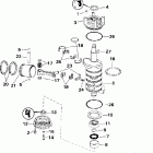 SJ100WTPLM Коленчатый вал & Поршень